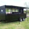 bbq trailer with porch